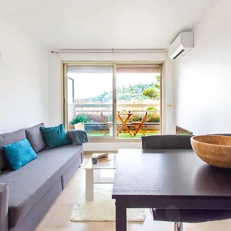 Premium Au Calme Avec Terrasse Vue Et Parking Niza