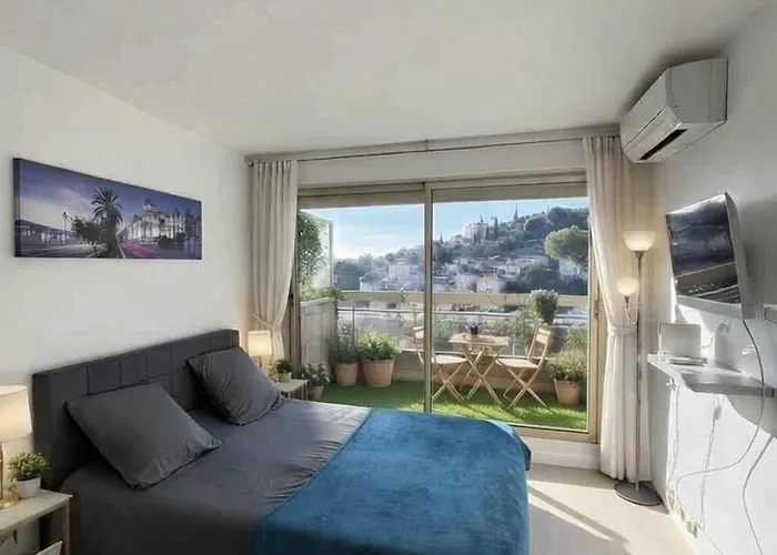 Premium Au Calme Avec Terrasse Vue Et Parking アパート *