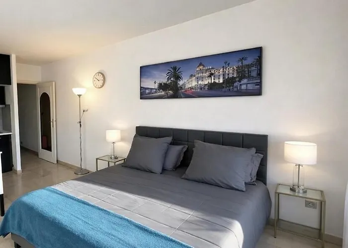 アパート Premium Au Calme Avec Terrasse Vue Et Parking ニース